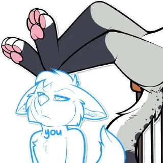 🐾 emoji Sai Zilver Telegram sticker 7 of 102