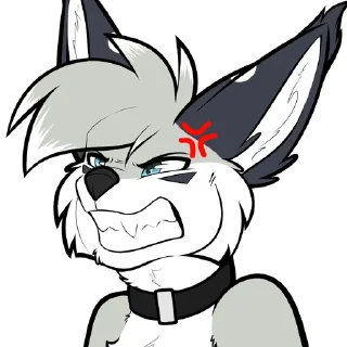 😡 emoji Sai Zilver Telegram sticker 12 of 102