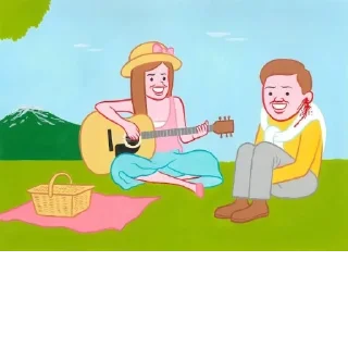 Sticker from Sir Joan Cornellà by: @Scavin0