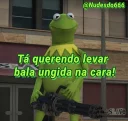 🔫 emoji Kermit, the frog 6 🐸 Telegram sticker 21 of 120