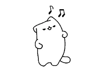 Sticker from Pocky Cat • @xxyuji