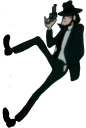 🚶 emoji Lupin III Telegram sticker 18 of 22