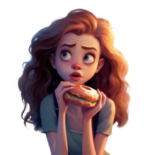 😋 emoji Ann Stein Telegram sticker 12 of 12