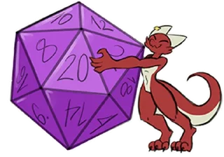 🎲 emoji Phenax the Kobold Telegram sticker 9 of 31