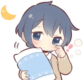 🌙 emoji Simple Boy Telegram sticker 23 of 61