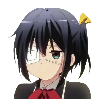 😒 emoji Takanashi Rikka Telegram sticker 6 of 13
