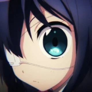 🤨 emoji Takanashi Rikka Telegram sticker 12 of 13