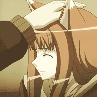 🤗 emoji Spice & Wolf - @oneesanstickers Telegram sticker 2 of 14