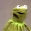 😭 emoji kermit Telegram sticker 22 of 43