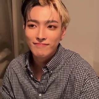😶 emoji Hongjoong • @mstypc Telegram sticker 24 of 50