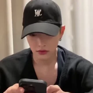😶 emoji Hongjoong • @mstypc Telegram sticker 17 of 50