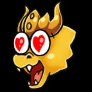 🌟 emoji Dynamons Goldonyx Stickers @Ly Telegram sticker 20 of 25
