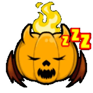 🌟 emoji Dynamons Halloween Sticker Pac Telegram sticker 8 of 11