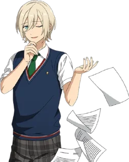 🗞 emoji enstars renders Telegram sticker 7 of 120