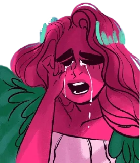 😭 emoji Lore Olympus IX by @Nantzui (@Couple_matching) Telegram sticker 5 of 120