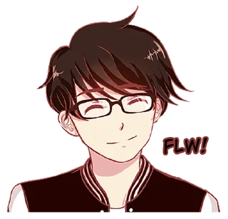 Sticker from The one guy with glasses