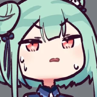 Sticker from Hololive Faces | By @Holopost 🌟