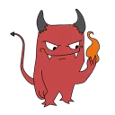 Sticker from Little devils