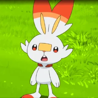 Sticker from Scorbunny