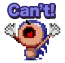 😞 emoji Sonic Telegram sticker 24 of 24
