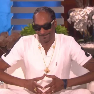 Sticker from Snoop Dogg
