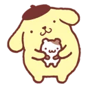 Sticker from Pom Pom Purin