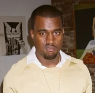 👤 emoji [ Kanye west ] @OriginalBitch Telegram sticker 19 of 65