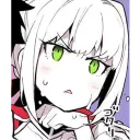 😰 emoji Fate/Grand Reactions Telegram sticker 12 of 120