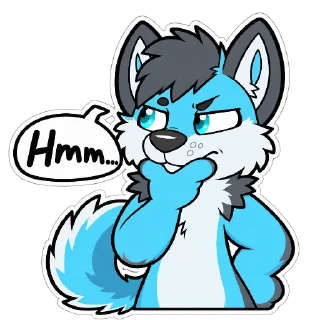 Sticker from Bluey