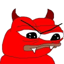👺 emoji Frogs and Frans Telegram sticker 16 of 78
