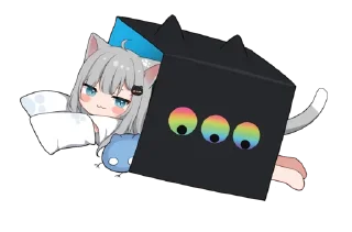 🛩 emoji 家有鲨猫 Telegram sticker 23 of 120