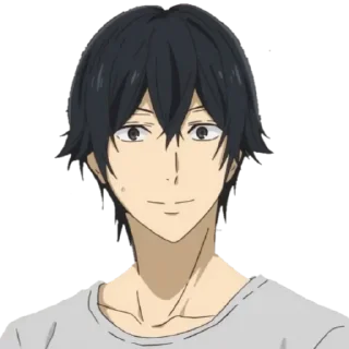 🙂 emoji @stikersw_w Barakamon Telegram sticker 17 of 34