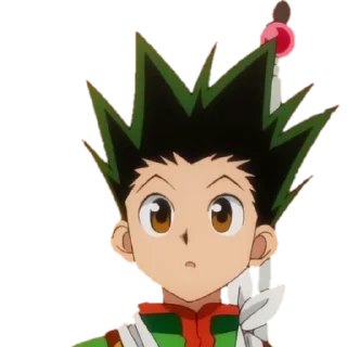 😯 emoji @stikersw_w hunter x hunter Telegram sticker 16 of 107