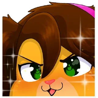 ❤️‍🔥 emoji Keiko and Jin Telegram sticker 8 of 32