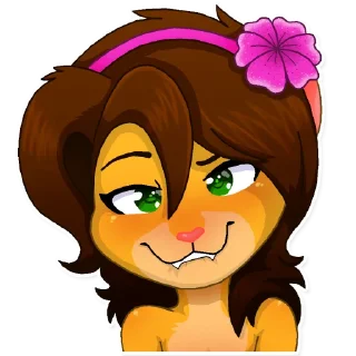💗 emoji Keiko and Jin Telegram sticker 12 of 32