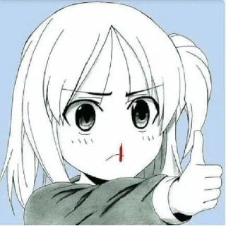 👍 emoji Anime uwu Telegram sticker 8 of 31