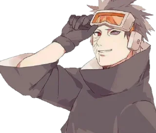 😄 emoji Obito Uchiha Telegram sticker 18 of 31