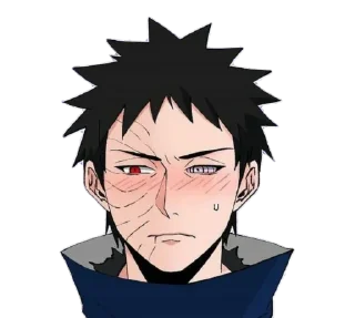 😳 emoji Obito Uchiha Telegram sticker 21 of 31