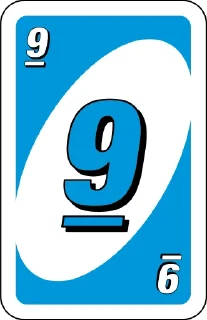 💙 emoji Uno Cards Telegram sticker 10 of 108