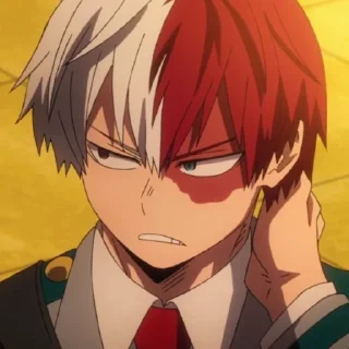 Sticker from Todoroki Shoto