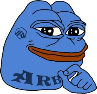 Sticker from Pepe Le Blue