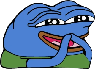 Sticker from Pepe Le Blue