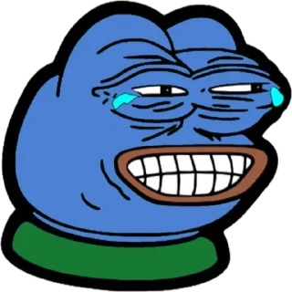 Sticker from Pepe Le Blue