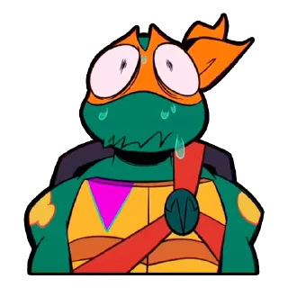 😱 emoji Rise of the TMNT Telegram sticker 23 of 27