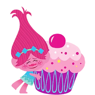 🍰 emoji Trolls Telegram sticker 15 of 33