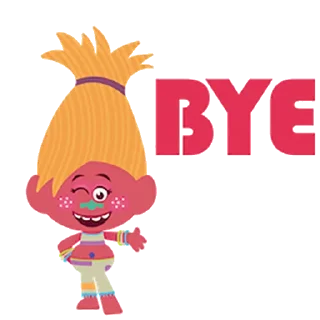 👧 emoji Trolls Telegram sticker 18 of 33