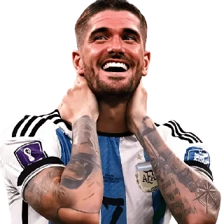 Sticker from Rodrigo De Paul