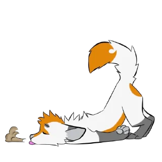 🥱 emoji Zaro the Fox Telegram sticker 14 of 17