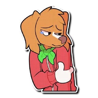 😥 emoji Romy Walker Telegram sticker 4 of 11