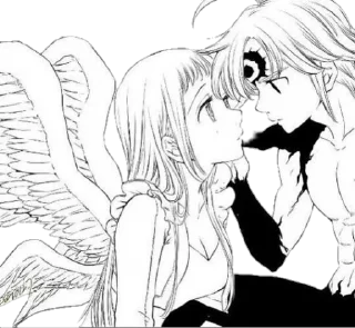 Sticker from Meliodas @Blue_Rose_Sword